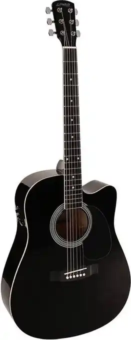 Bol.com Semi akoestische gitaar Nashville GSD-60-CEBK aanbieding