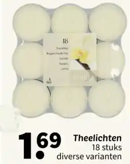 Wibra Theelichten aanbieding