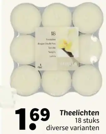 Wibra Theelichten aanbieding
