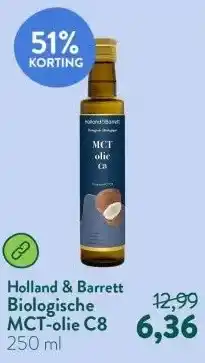Holland & Barrett Biologische MCT-olie C8 aanbieding