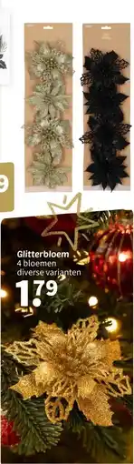 Wibra Glitterbloem aanbieding