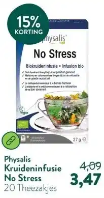 Holland & Barrett Kruideninfusie No Stress aanbieding