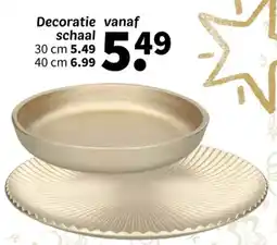 Wibra Decoratie schaal aanbieding