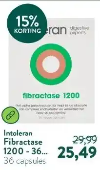 Holland & Barrett Fibractase 1200 - 36 capsules aanbieding