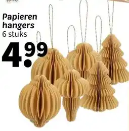 Wibra Papieren hangers aanbieding
