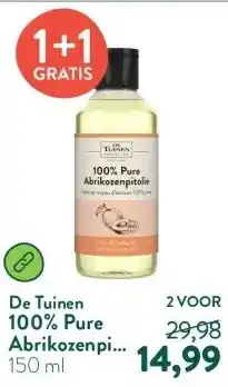Holland & Barrett 100% Pure Abrikozenpitolie aanbieding