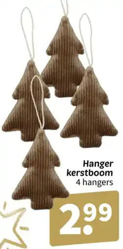 Wibra Hanger kerstboom aanbieding
