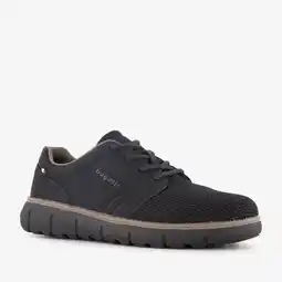 Scapino Bugatti heren sneakers zwart aanbieding