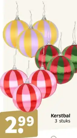 Wibra Kerstbal aanbieding