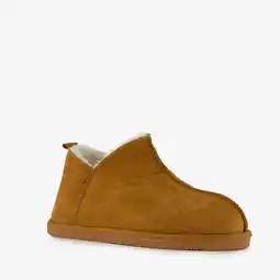 Scapino Thu!s halfhoge heren pantoffels bruin aanbieding