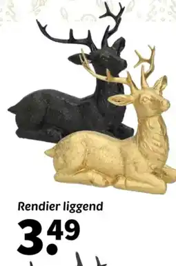Wibra Rendier liggend aanbieding
