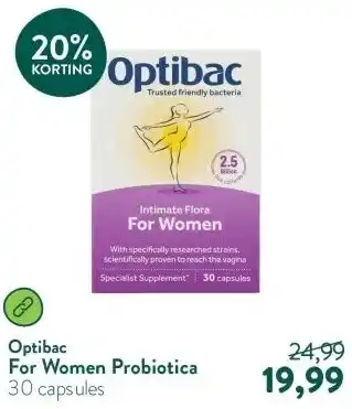 Holland & Barrett For Women Probiotica aanbieding