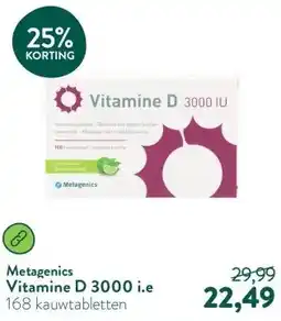 Holland & Barrett Vitamine D 3000 i.e aanbieding