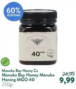 Holland & Barrett Manuka Bay Honey Manuka Honing MGO 40 aanbieding