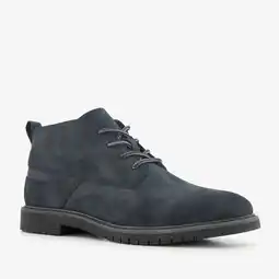 Scapino Bugatti heren veterschoenen blauw aanbieding
