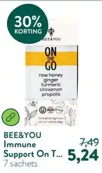 Holland & Barrett Immune Support On The Go - 7 sachets aanbieding