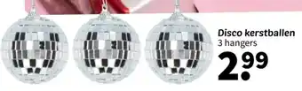 Wibra Disco kerstballen aanbieding