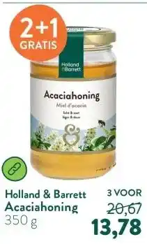 Holland & Barrett Acaciahoning aanbieding