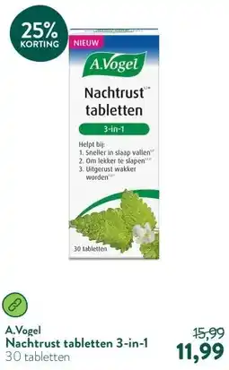 Holland & Barrett Nachtrust tabletten 3-in-1 aanbieding