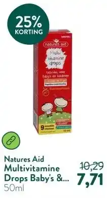 Holland & Barrett Multivitamine Drops Baby's & Kids aanbieding