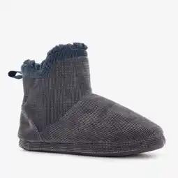 Scapino Thu!s gevoerde heren sloffen grijs aanbieding