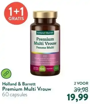 Holland & Barrett Premium Multi Vrouw aanbieding
