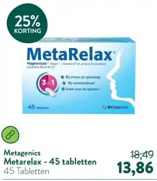 Holland & Barrett Metarelax - 45 tabletten aanbieding