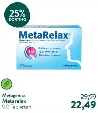 Holland & Barrett Metarelax aanbieding