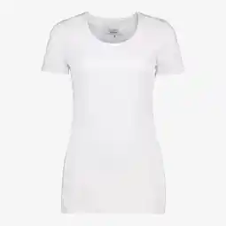 Scapino TwoDay dames GOTS T-shirt katoen wit aanbieding