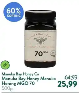 Holland & Barrett Manuka Bay Honey Manuka Honing MGO 70 aanbieding