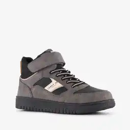 Scapino Blue Box hoge jongens sneakers grijs aanbieding