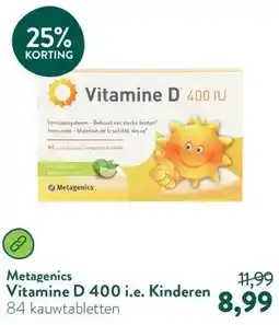 Holland & Barrett Vitamine D 400 i.e. Kinderen aanbieding