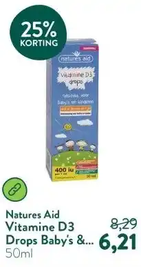 Holland & Barrett Vitamine D3 Drops Baby's & Kids aanbieding