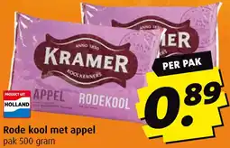 Boni Rode kool met appel aanbieding