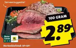 Boni Hertenbiefstuk aanbieding