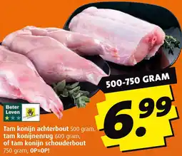 Boni Tam konijn achterbout, tam konijnenrug, of tam konijn schouderbout aanbieding