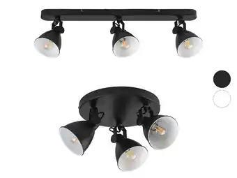Lidl LIVARNO home LED-plafondlamp met draaibare spots aanbieding