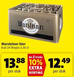 Boni Warsteiner bier aanbieding