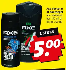 Boni Axe deospray of douchegel aanbieding