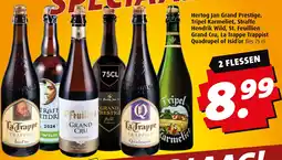 Boni Hertog Jan Grand Prestige, Tripel Karmeliet, Straffe Hendrik Wild, St. Feuillien Grand Cru aanbieding