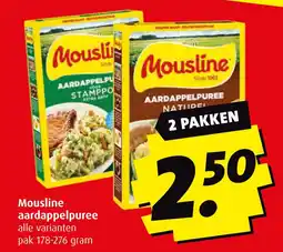 Boni Mousline aardappelpuree aanbieding