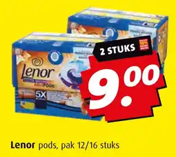 Boni Lenor pods aanbieding
