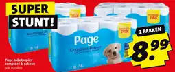 Boni Page toiletpapier compleet & schoon aanbieding