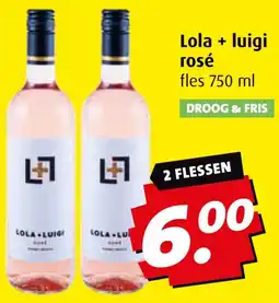Boni Lola + luigi rosé aanbieding