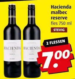 Boni Hacienda malbec reserve aanbieding