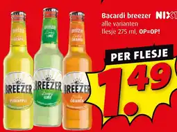 Boni Bacardi breezer aanbieding