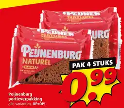 Boni Peijnenburg portieverpakking aanbieding