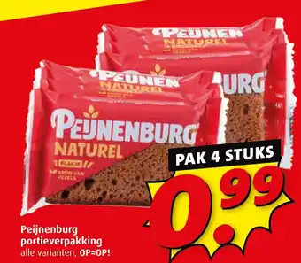 Boni Peijnenburg portieverpakking aanbieding