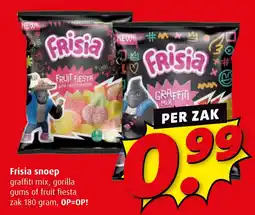 Boni Frisia snoep graffiti mix, gorilla gums of fruit fiesta aanbieding