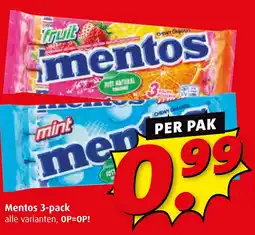 Boni Mentos 3-pack aanbieding